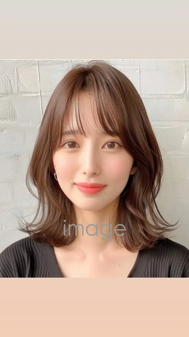 ミディアム 松本|似合わせ眉 ×まつげパーマ×ヘアの眉毛・アイブロウイメージ