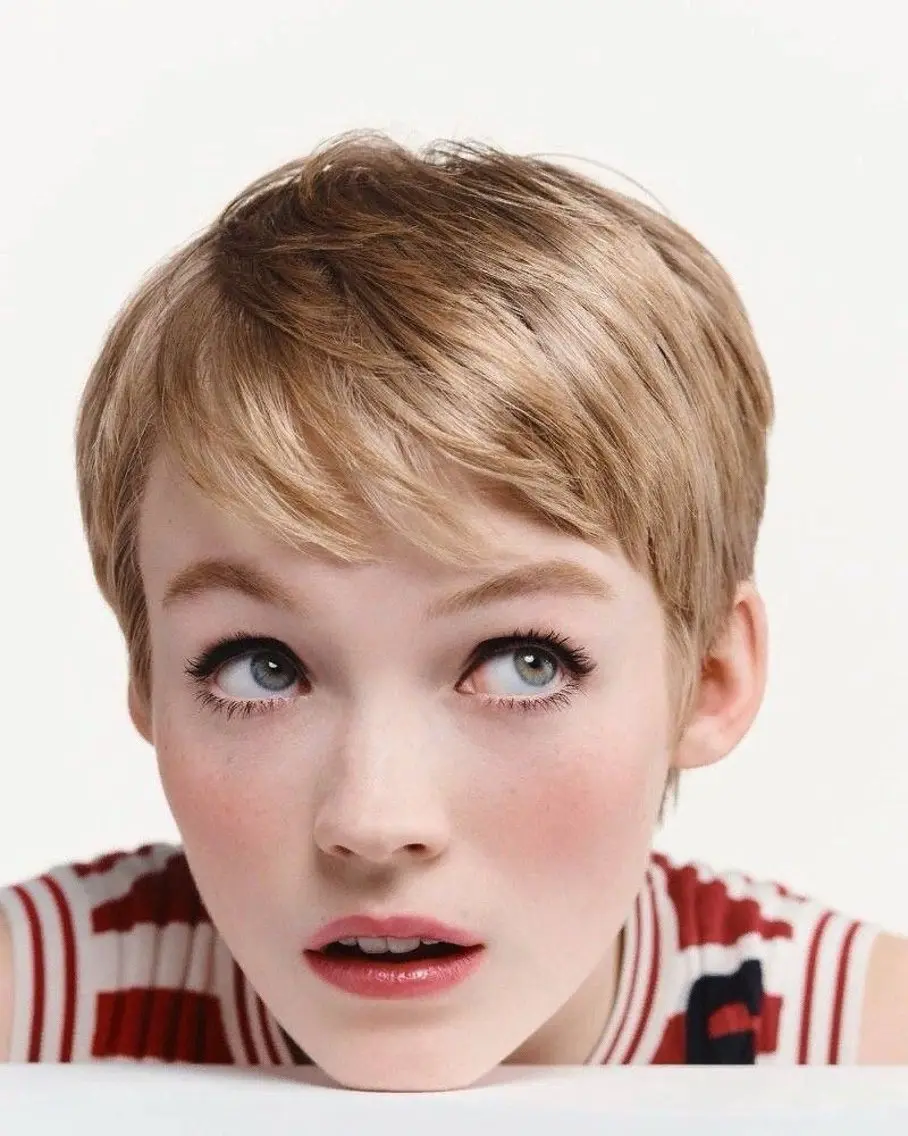 ショート ショートヘア 暖色/パーマ 🌼クニトウメイのヘアスタイル