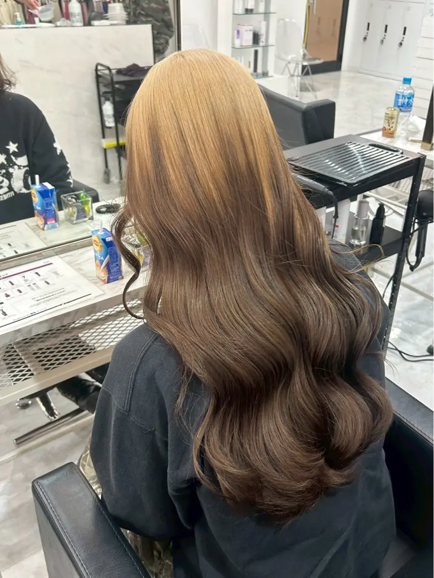 ロング カラー 🎀推しカラー🎀 Harunaのヘアスタイル