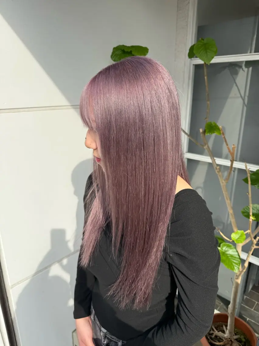 【当日割引】📍ブリーチカラー＋1stepトリートメント📍の写真
