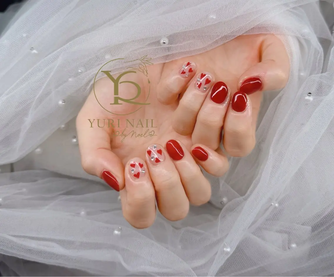 ネイル チークネイル フットネイル 韓国ネイル ニュアンスネイル オフィスネイル ハンドネイル フットネイル ハンドケア YURI Nail NARITAのネイルデザイン
