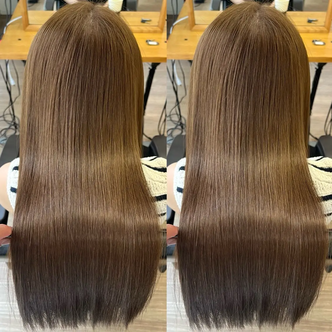 ロング カラー パーマ ヘアアレンジ メンズ ダブルカラー 顔周りカット 髪質改善 レイヤーカット トリートメント カット ヘアカラー トリートメント 💎髪質改善特化💎 RUITOのヘアスタイル