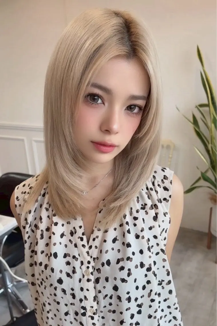 セミロング レイヤーカット メンズスタイル/渡邊 優人のヘアスタイル