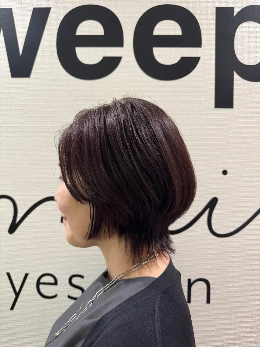ショート カット ヘアカラー トリートメント お悩み改善 美容師✂鷲田竜也のヘアスタイル
