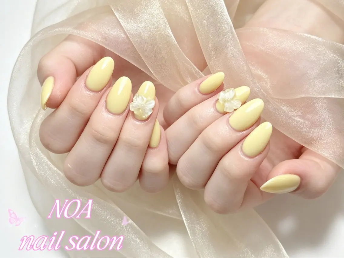 ロング ハンドネイル Noa Nail みつきのネイルデザイン