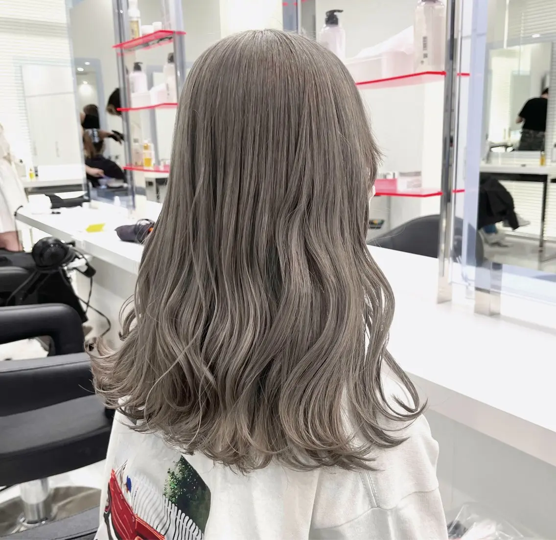 カラー ヘアカラー トリートメント 似合わせ💗骨格矯正 💗透明感カラー💗のヘアスタイル