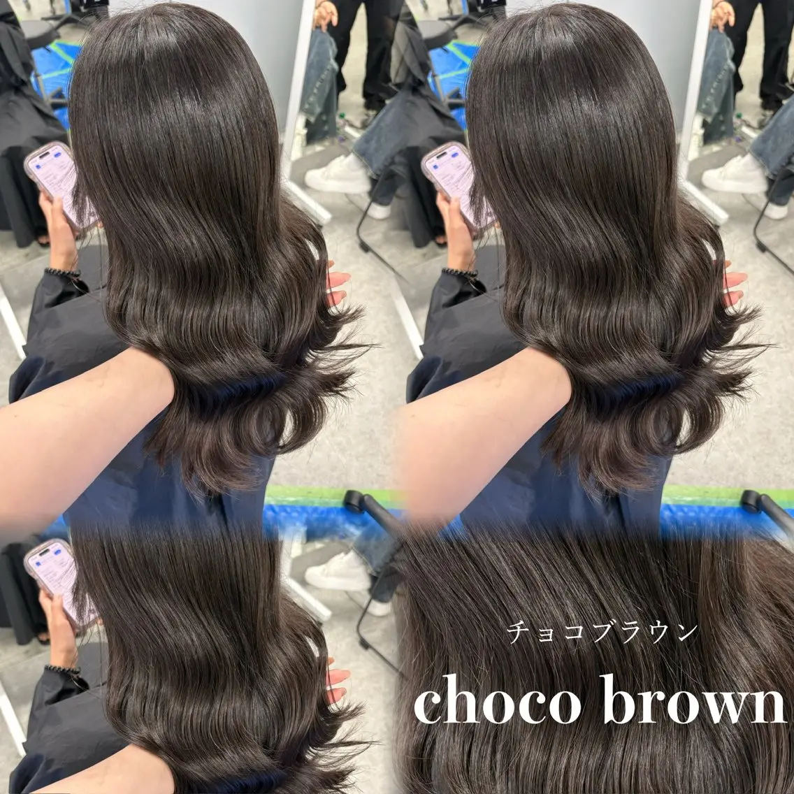 ロング カラー ヘアカラー トリートメント 💕мei 透明感カラー💕のヘアスタイル