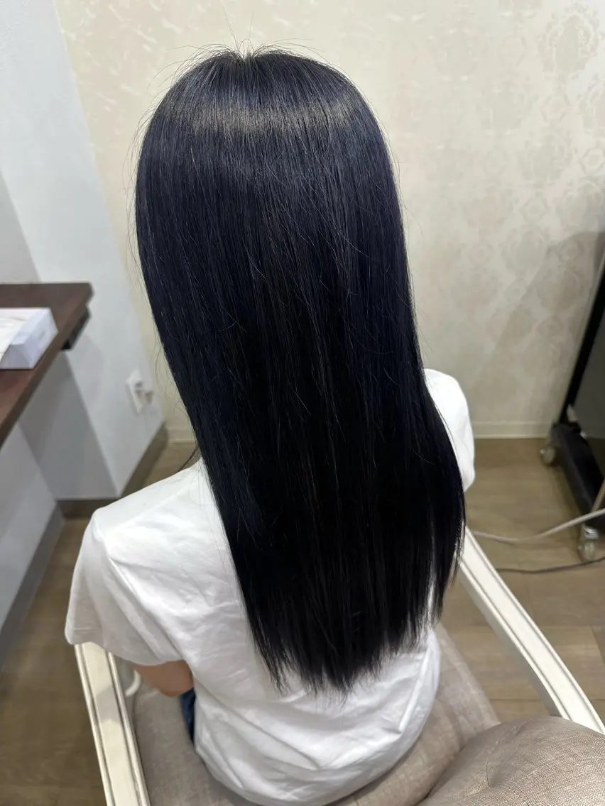 ロング 蒔山 菜夕子のヘアスタイル