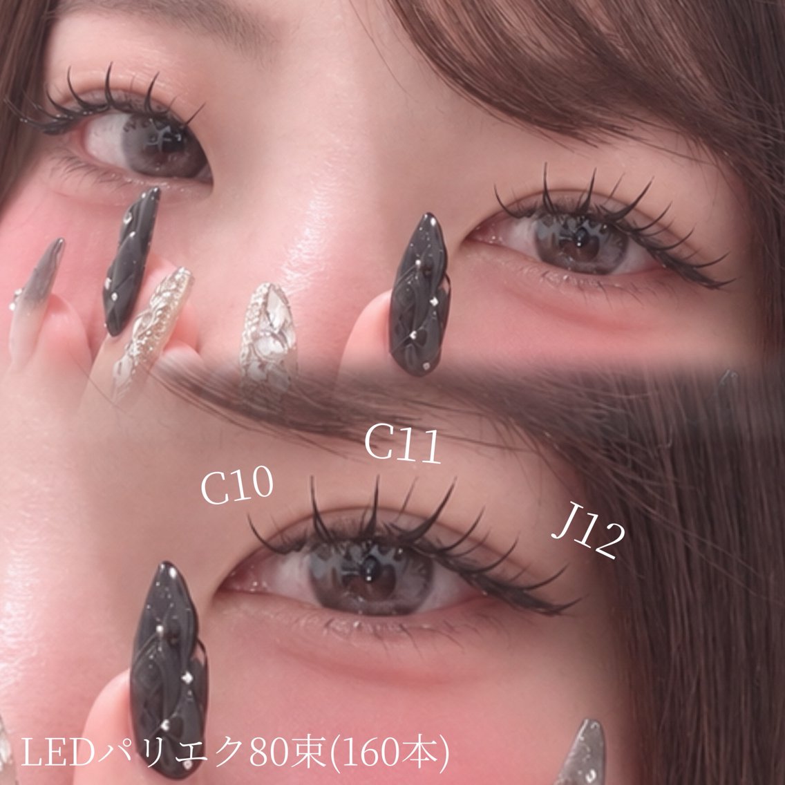 マツエク・マツパ フラットラッシュ パリジェンヌラッシュリフト マツエク 梅田/LEDまつエク /Mai🎀ིྀのマツエク・マツパデザイン