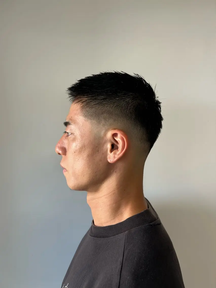 ショート メンズ カット 相澤 拳のヘアスタイル
