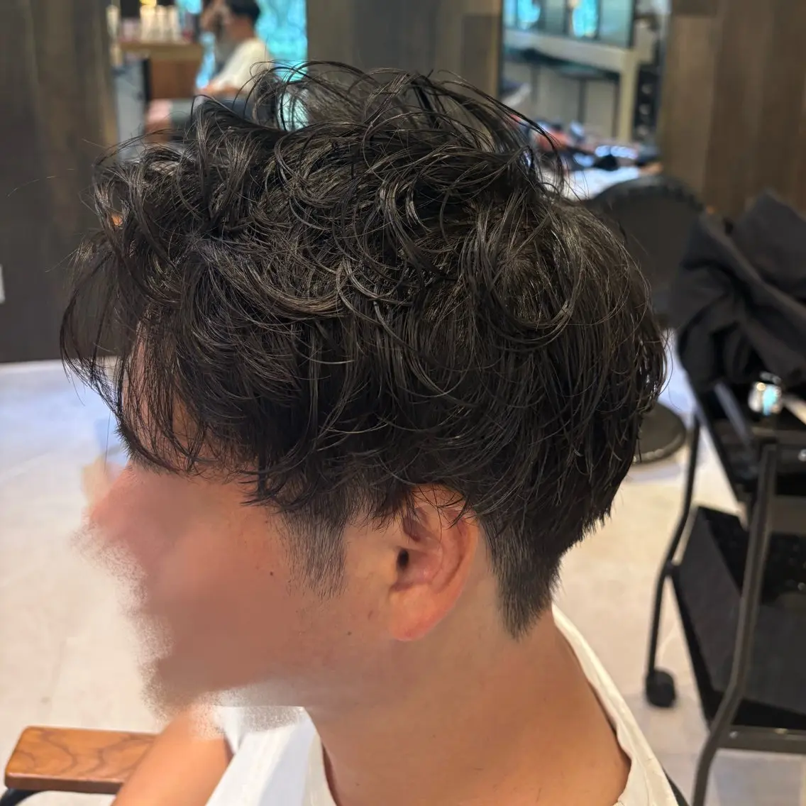 パーマ メンズ カット パーマ 最安値モデル募集✨️ sayuri🍓のヘアスタイル