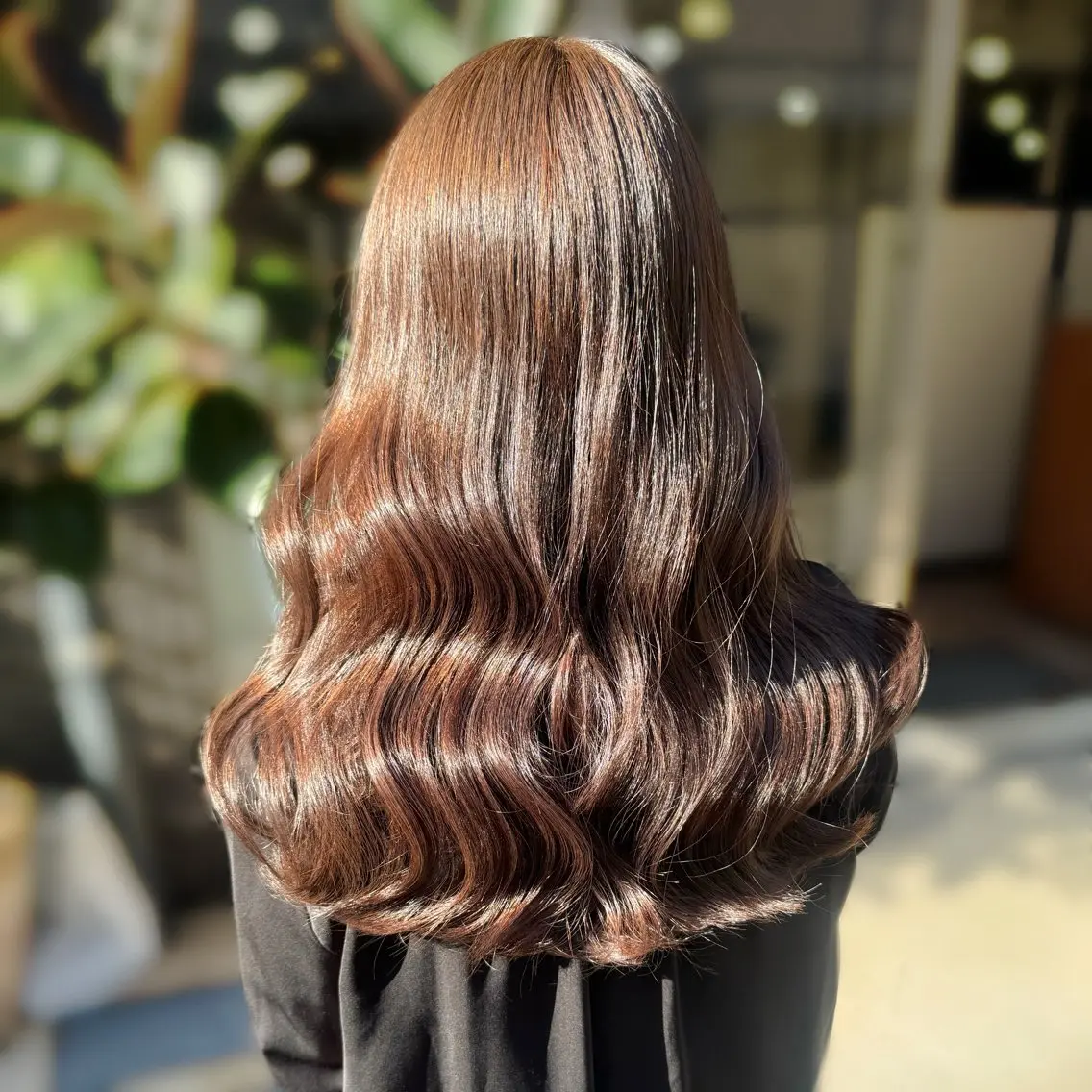 ロング カラー カット ヘアカラー トリートメント ブリーチなしカラー kana🐱のヘアスタイル