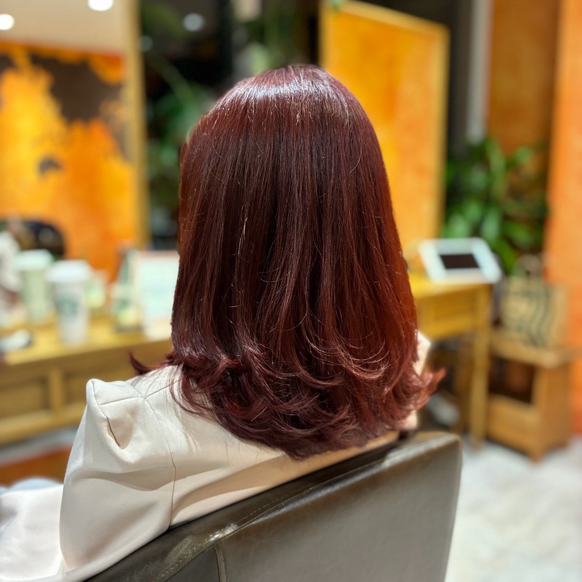ミディアム レイヤーカット ローレイヤー Oishi Hikariのヘアスタイル