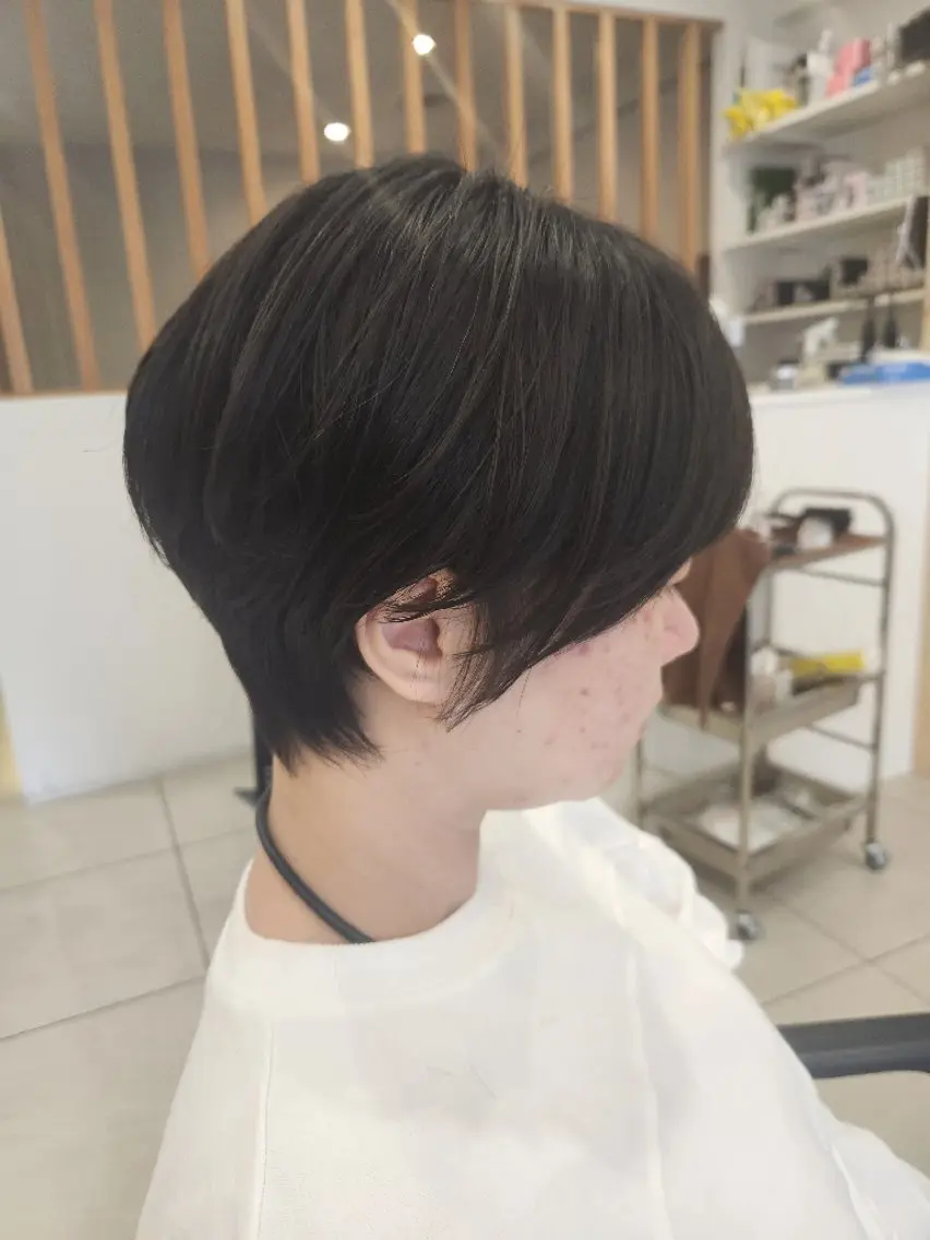 ショート カット ヘアカラー トリートメント レイヤー/ショート 野口勇真のヘアスタイル