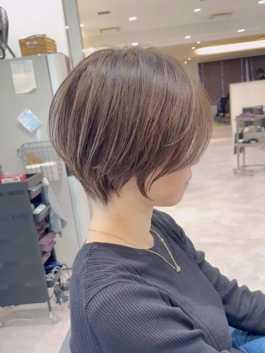 ショート 絶壁補正くびれ ショート✂️　井川のヘアスタイル