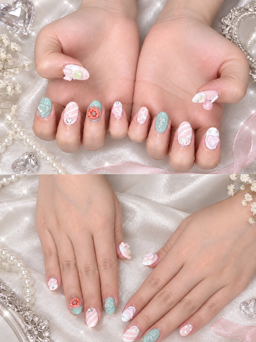 ネイル ハンドネイル WO MIAO💎のネイルデザイン
