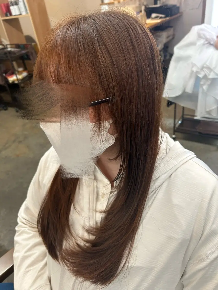 ロング 石灘夢都美 /暖色カラーのヘアスタイル