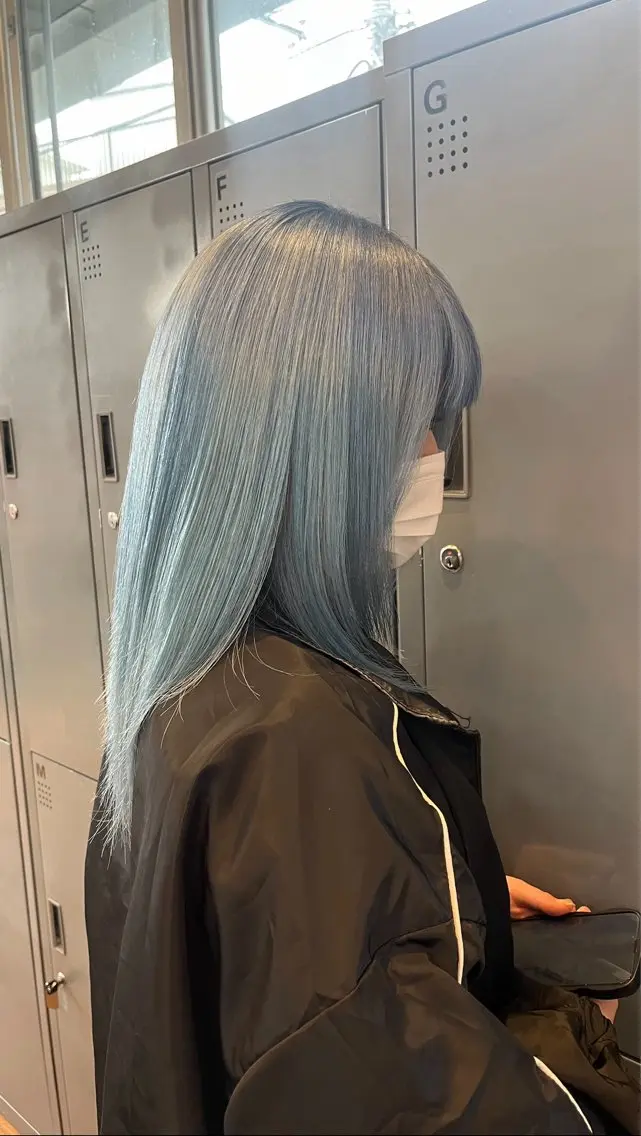セミロング カラー ヘアアレンジ カット ヘアカラー トリートメント ヘアセット 💎韓国ヘア/ 艶カラー💎souのヘアスタイル