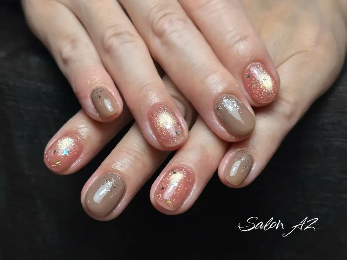 ネイル オフィスネイル ハンドネイル salon AZのネイルデザイン