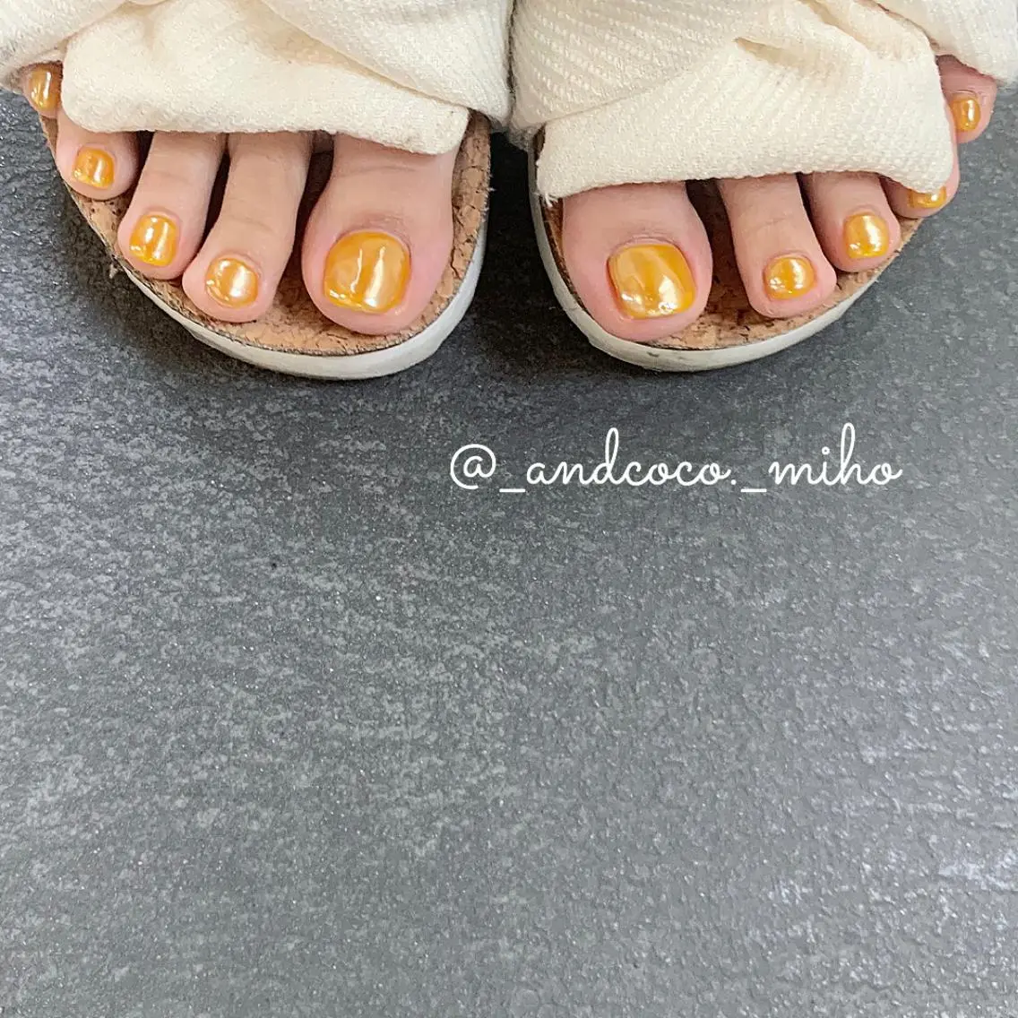 ネイル フットネイル Nailist〻 mihoのネイルデザイン