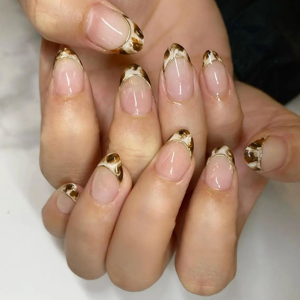 ネイル フレンチネイル ハンドネイル ameria meguのネイルデザイン