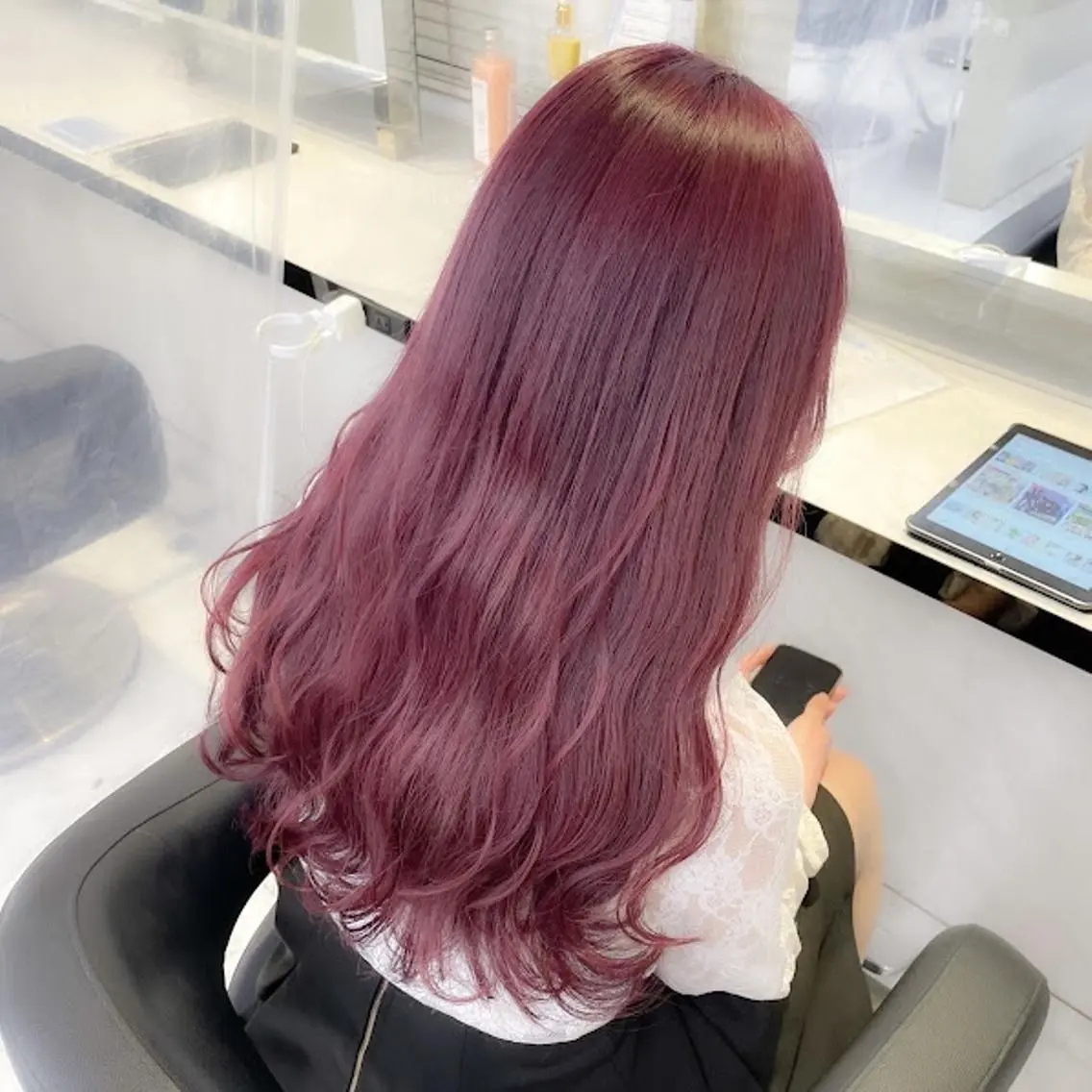 カラー 〈公式〉🪽 BABY上野🪽のヘアスタイル