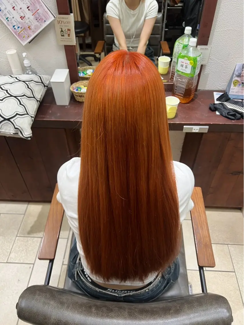 ロング カラー ヘアカラー LUNA💫/ CREA 新板橋店のヘアスタイル