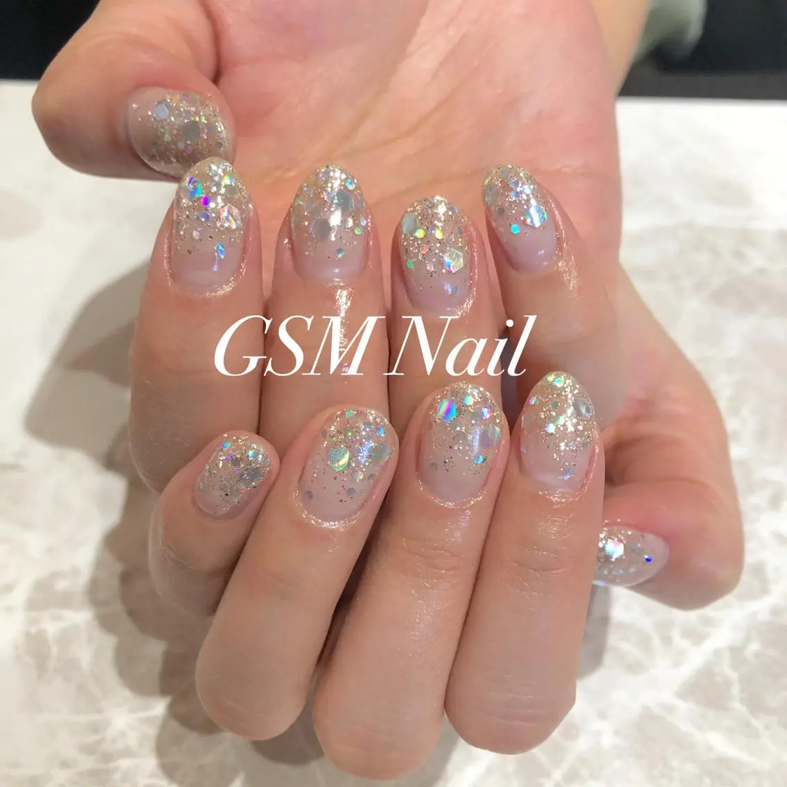 カラー ハンドネイル nail salon GSMのネイルデザイン