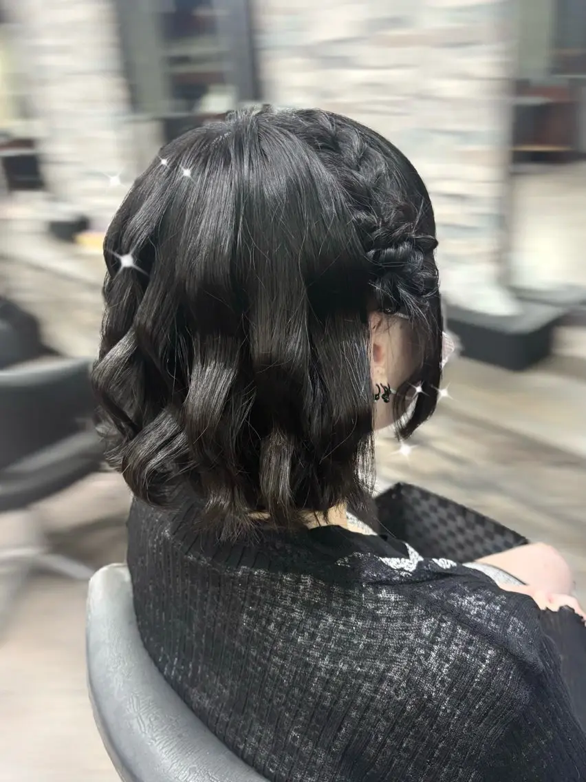 ヘアアレンジ OZ梅田♡ ゆはなブリーチのヘアスタイル