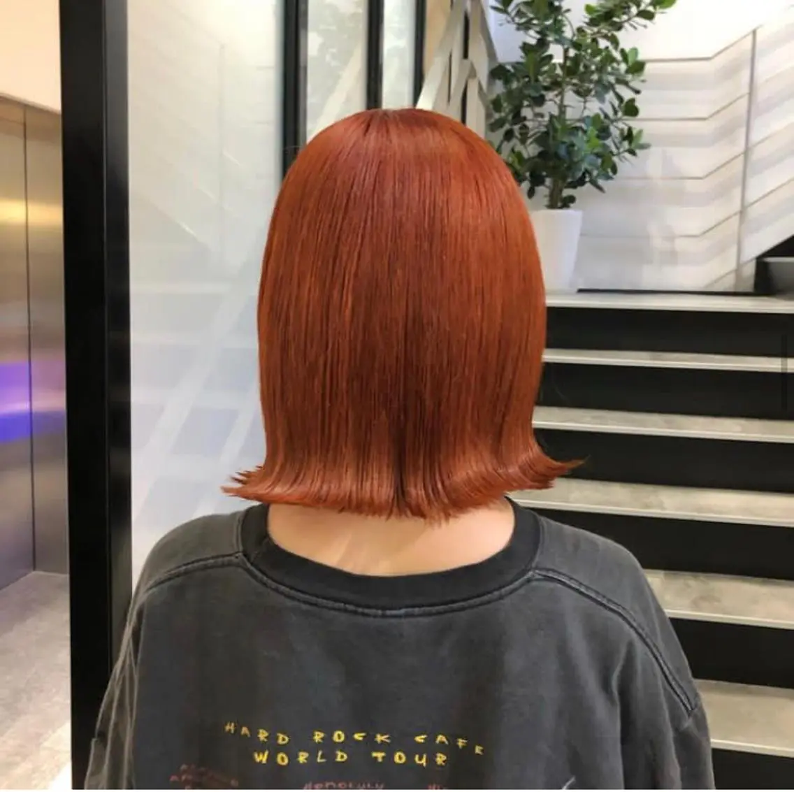 ミディアム パーマ ヘアアレンジ メンズ キッズ ボブ カット ヘアカラー トリートメント stylist 🌸 kana.のヘアスタイル
