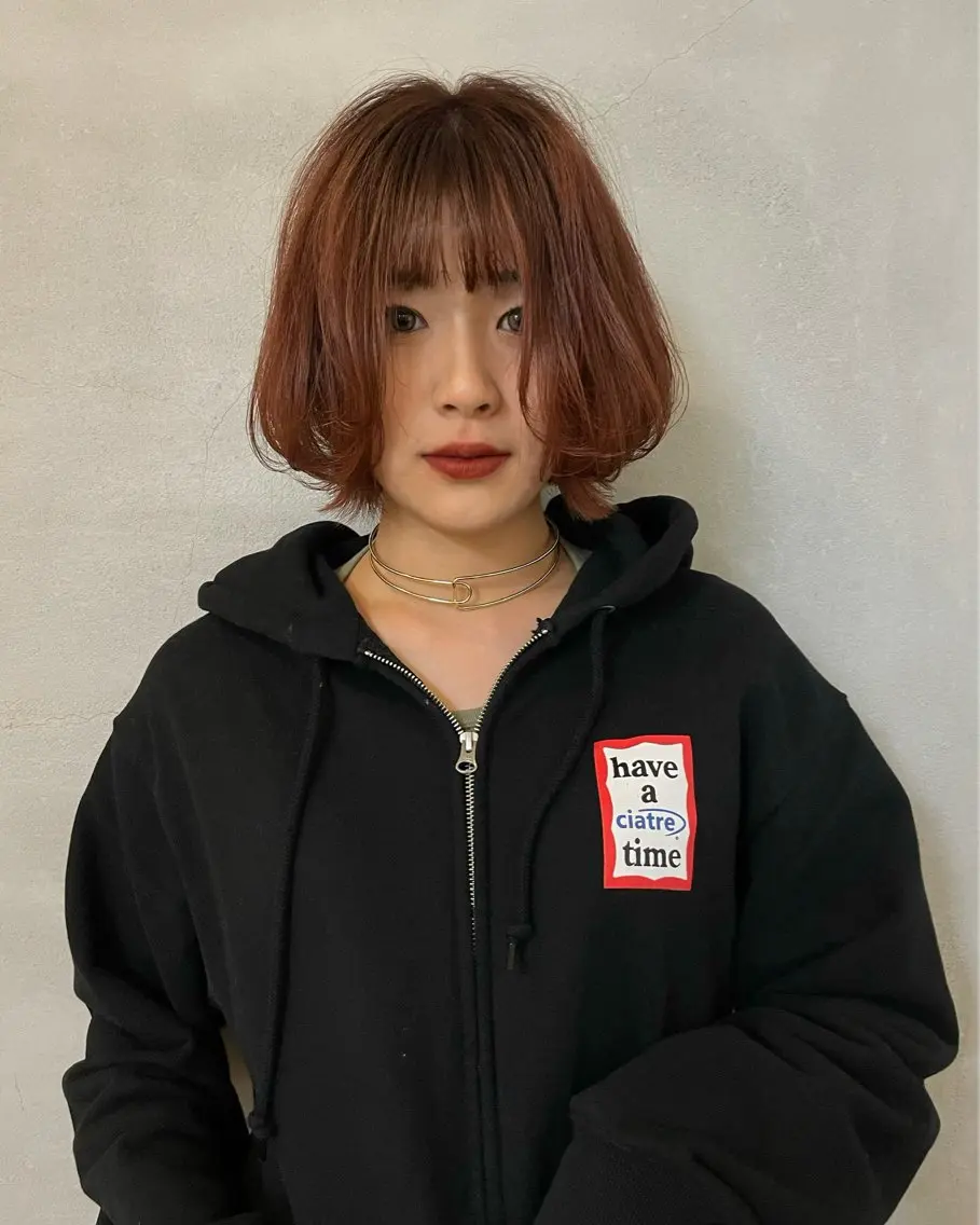 カラー YURiA レイヤー🫧のヘアスタイル