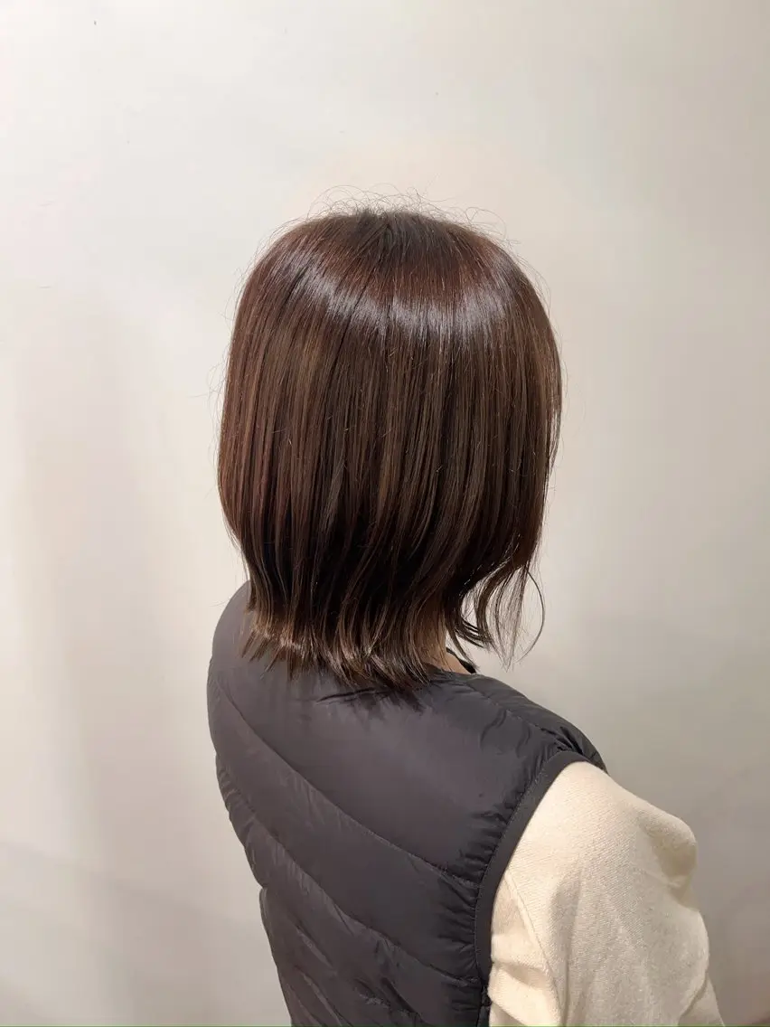 カラー ヘアカラー きむら なみか🪐のヘアスタイル