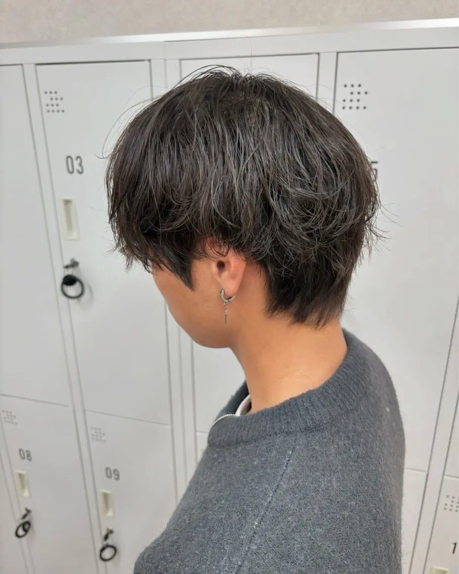 パーマ メンズ マッシュ 小澤 佑之介 / メンズヘアのヘアスタイル