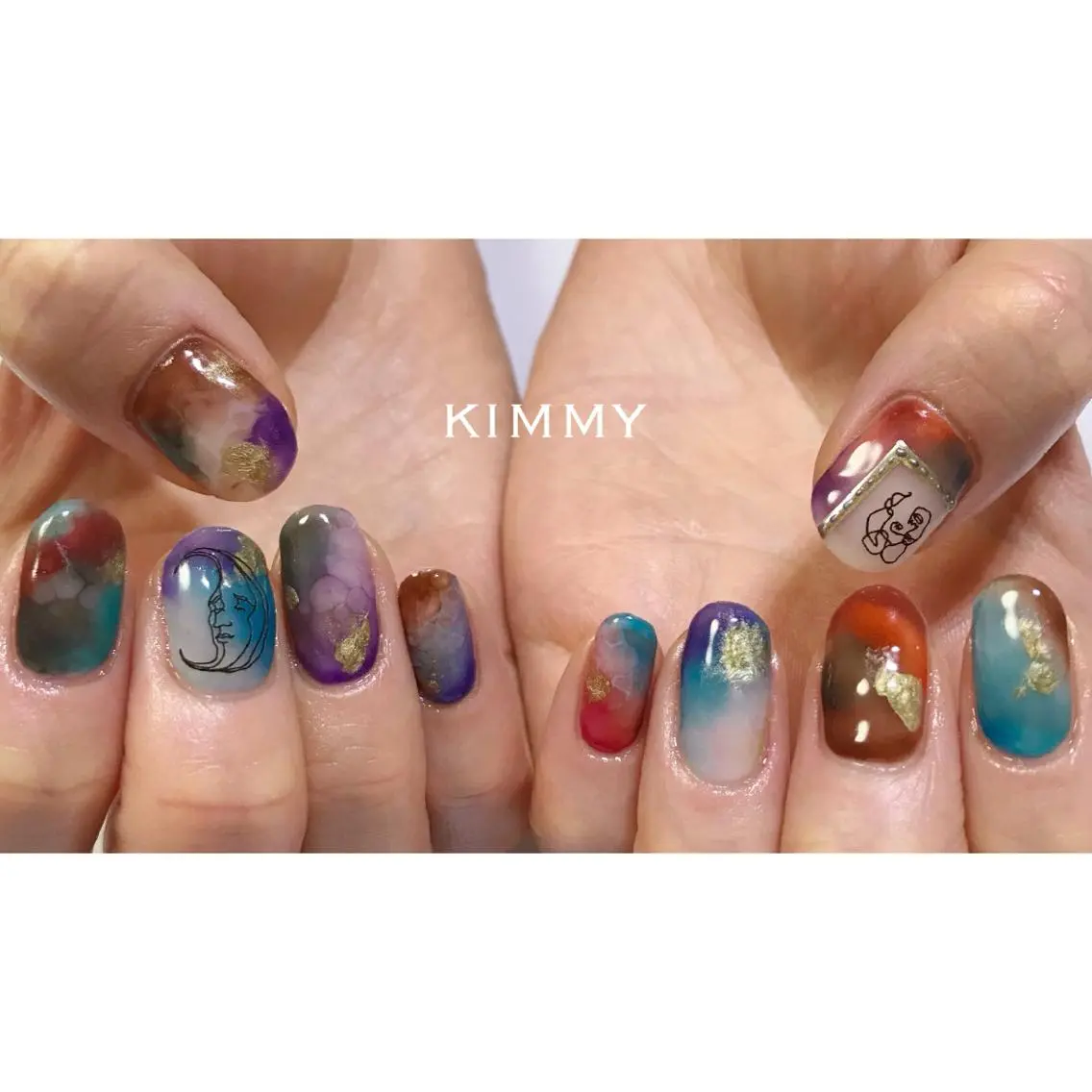 ネイル ハンドネイル kimmy nailsのネイルデザイン