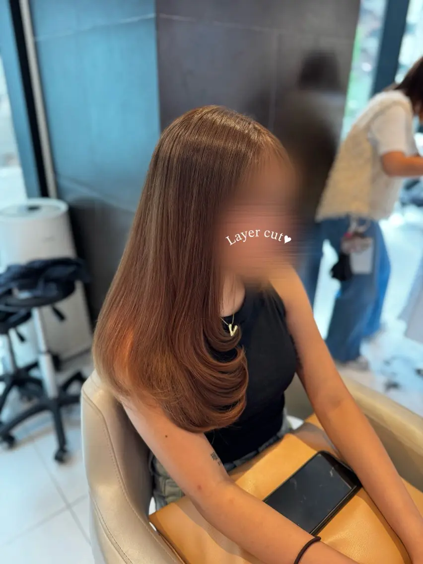 ロング レイヤーカット 🤍たむら みなみ 銀座🤍のヘアスタイル
