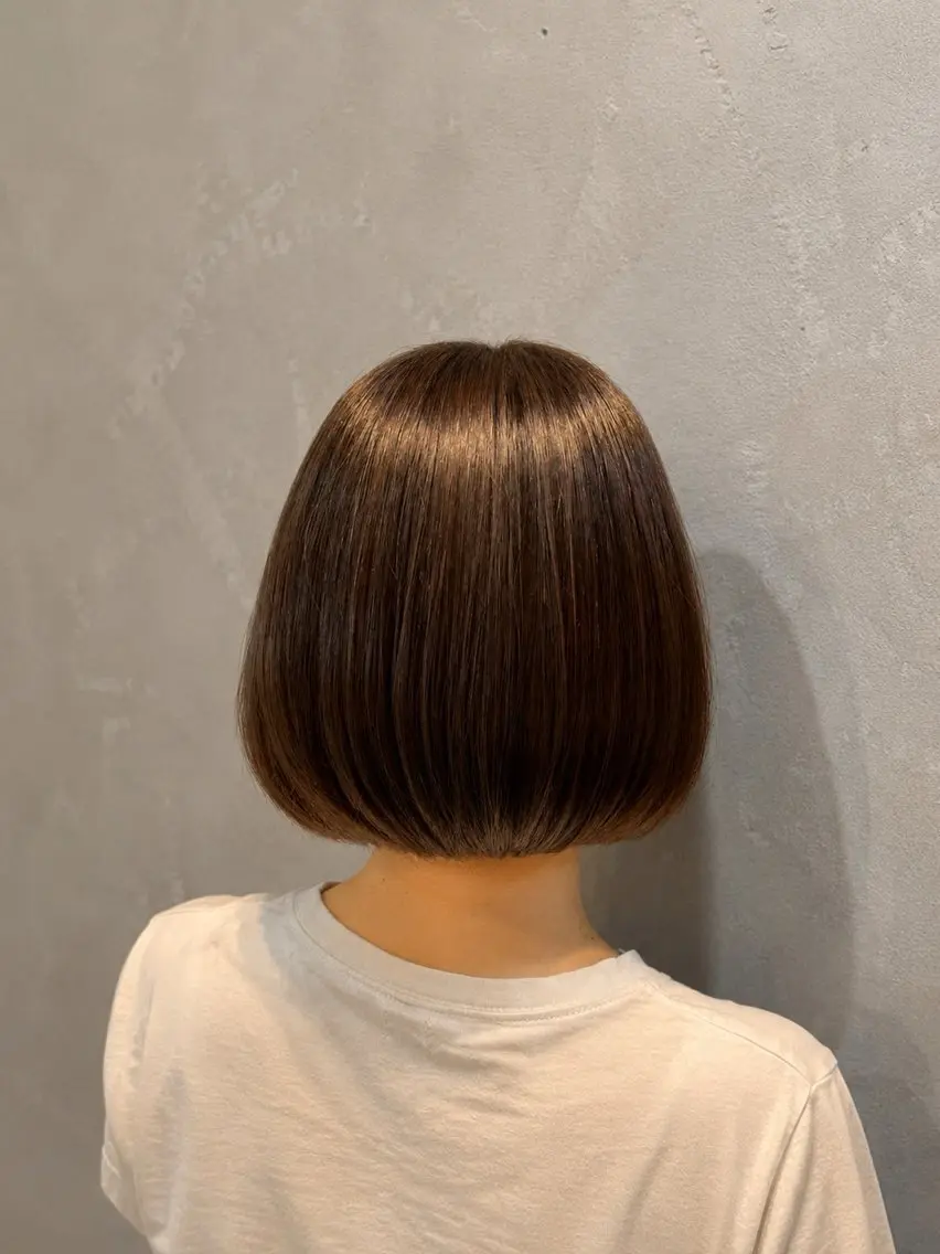 ショート カラー 葛西 美穂のヘアスタイル
