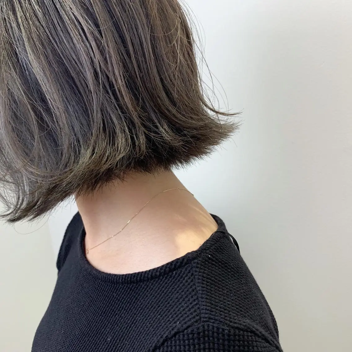 ミディアム カラー ハイライトカラー ハイライト カット ヘアカラー トリートメント パーマ/レイヤー/ ボブ/豊浦翔太のヘアスタイル