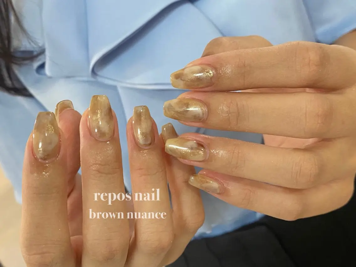 ネイル ハンドネイル repos-ルポ- misuzu🌿のネイルデザイン