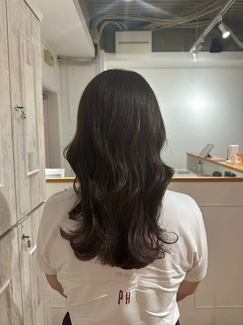 ロング カラー madoka/ 矢場町モデル募集🧦のヘアスタイル