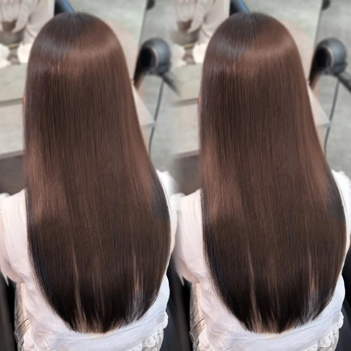ロング カラー ベージュカラー ブリーチ 透明感カラー ブリーチなしカラー 髪質改善 ヘアカラー 新宿/髪質改善 /透け感/Sotaのヘアスタイル