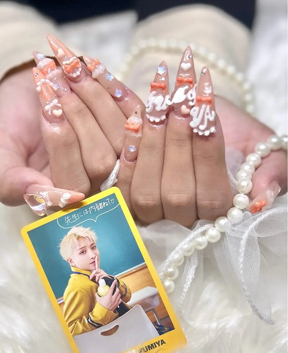 ネイル 持ち込み Zir nail 津田沼♡HAMADAのネイルデザイン