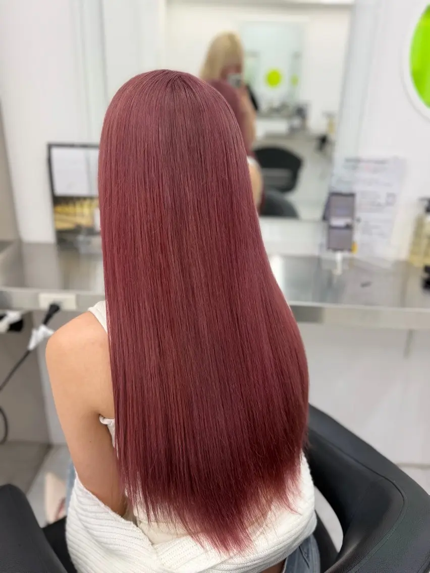 ロング カラー ヘアアレンジ ヘアカラー トリートメント ヘアセット 透明感カラー🎀艶髪 Anju/渋谷🎀のヘアスタイル