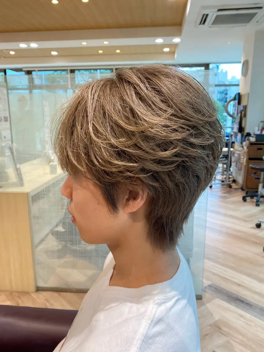 【メンズ限定】カット+イルミナカラー+オージュアトリートメントの写真