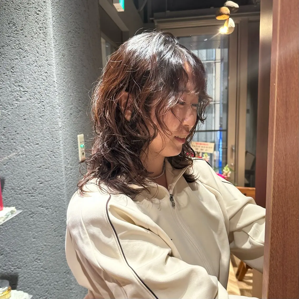 ミディアム ウルフカット カット パーマ トリートメント 骨格診断/宮澤瑞穂 ボブ/レイヤー/銀座のその他イメージ