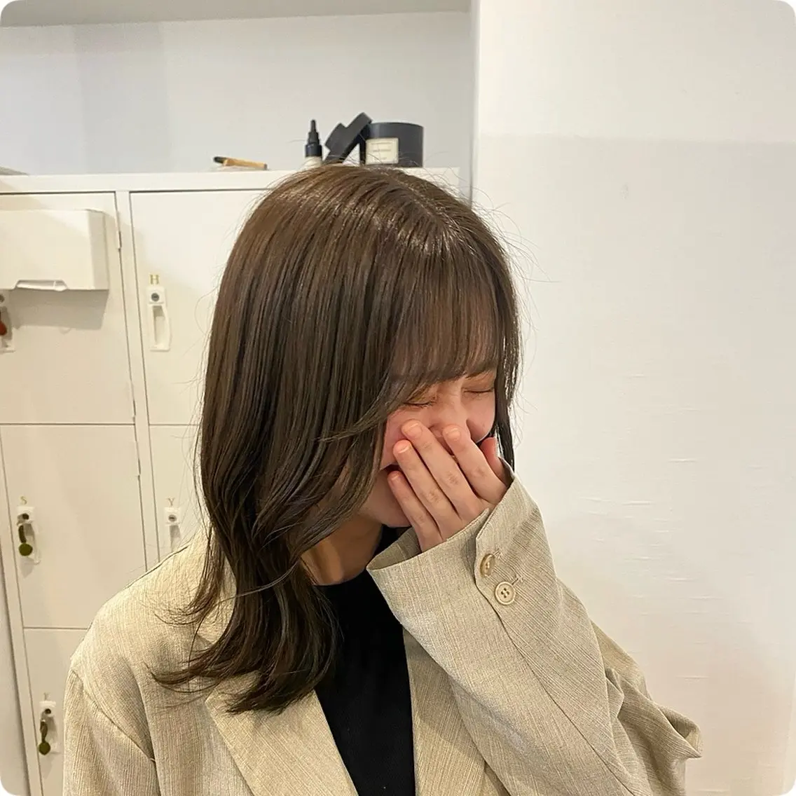 【誰でも何度でも/✂︎🥣🫧】顔周りカット + 透明感カラーの写真