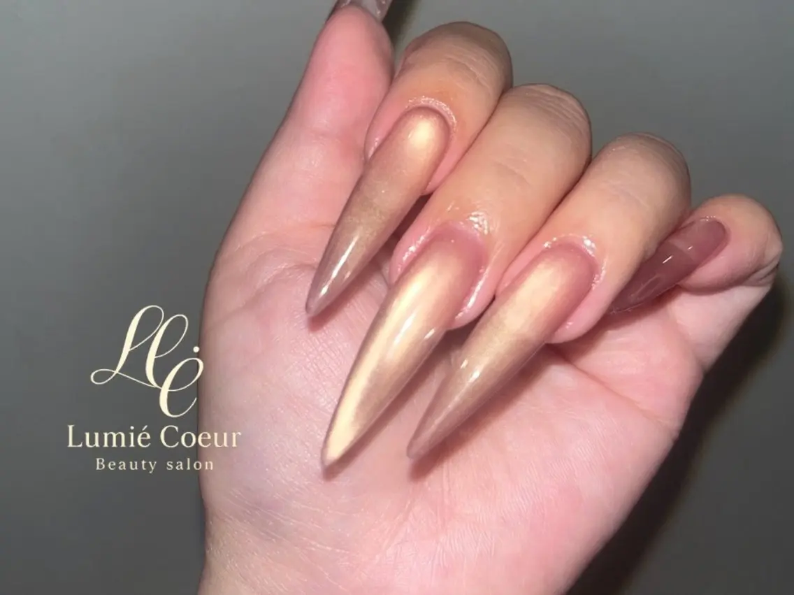 ネイル ハンドネイル LumiéCoeur Nanaeのネイルデザイン