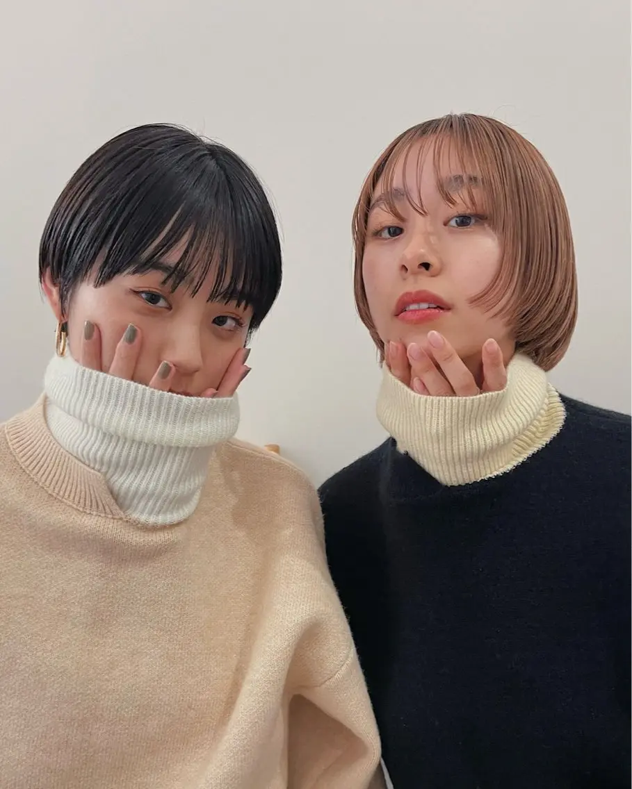 ショート カット ヘアカラー トリートメント 小田 大樹のヘアスタイル