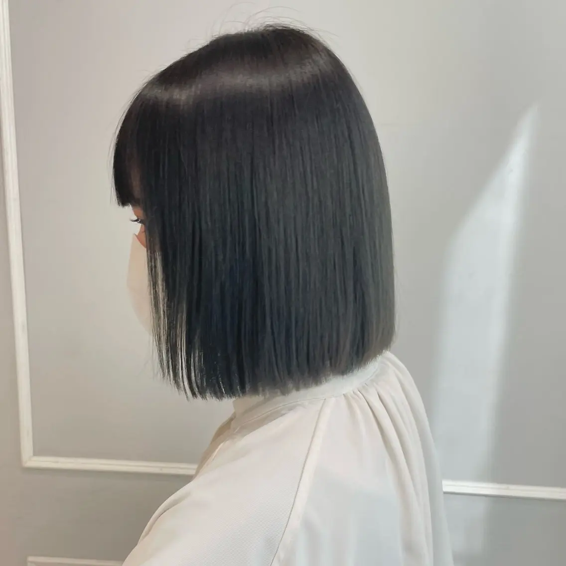 ショート カラー カット ヘアカラー トリートメント 🩶赤み消しカラー 🐈‍⬛荻野美思🐾のヘアスタイル