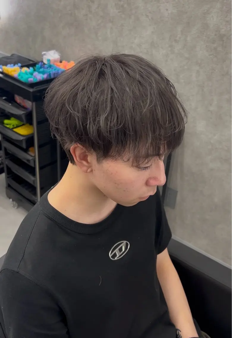 カラー メンズ カット ヘアカラー 【札幌メンズ特化】 つばさ🔥のヘアスタイル