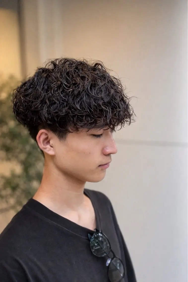 【メンズの方限定🌟】カット＋パーマ＋トリートメントの写真